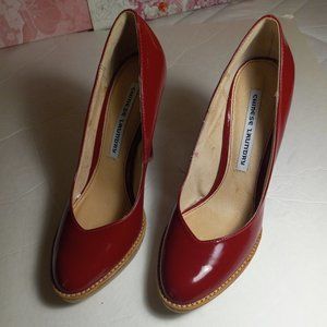 Chinese Laundry Hipster Red Patent pumps sz.8.5M (NWB)